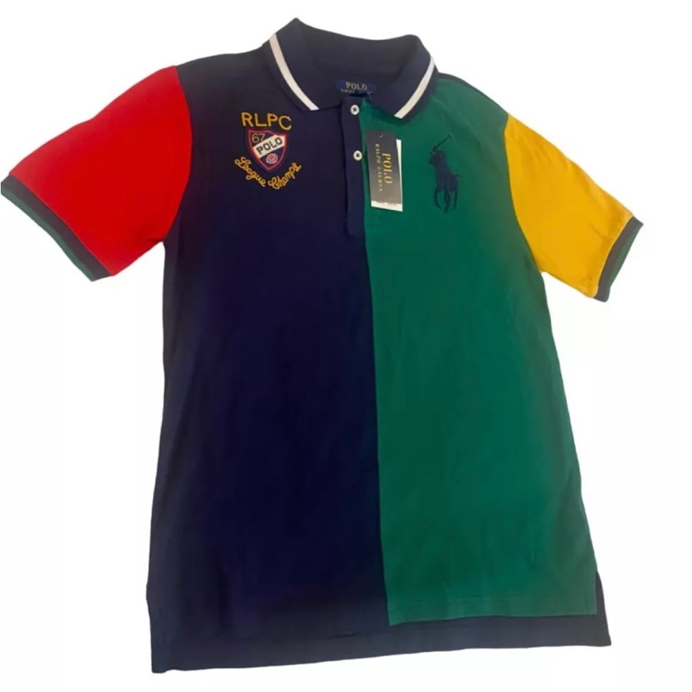 Polo Ralph Lauren RLPC League Champs Polo Shirt Boys Size L (14-16)